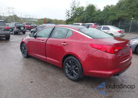 2013 Kia Optima Ex из США, поврежденный, VIN 5XXGN4A70DG155994